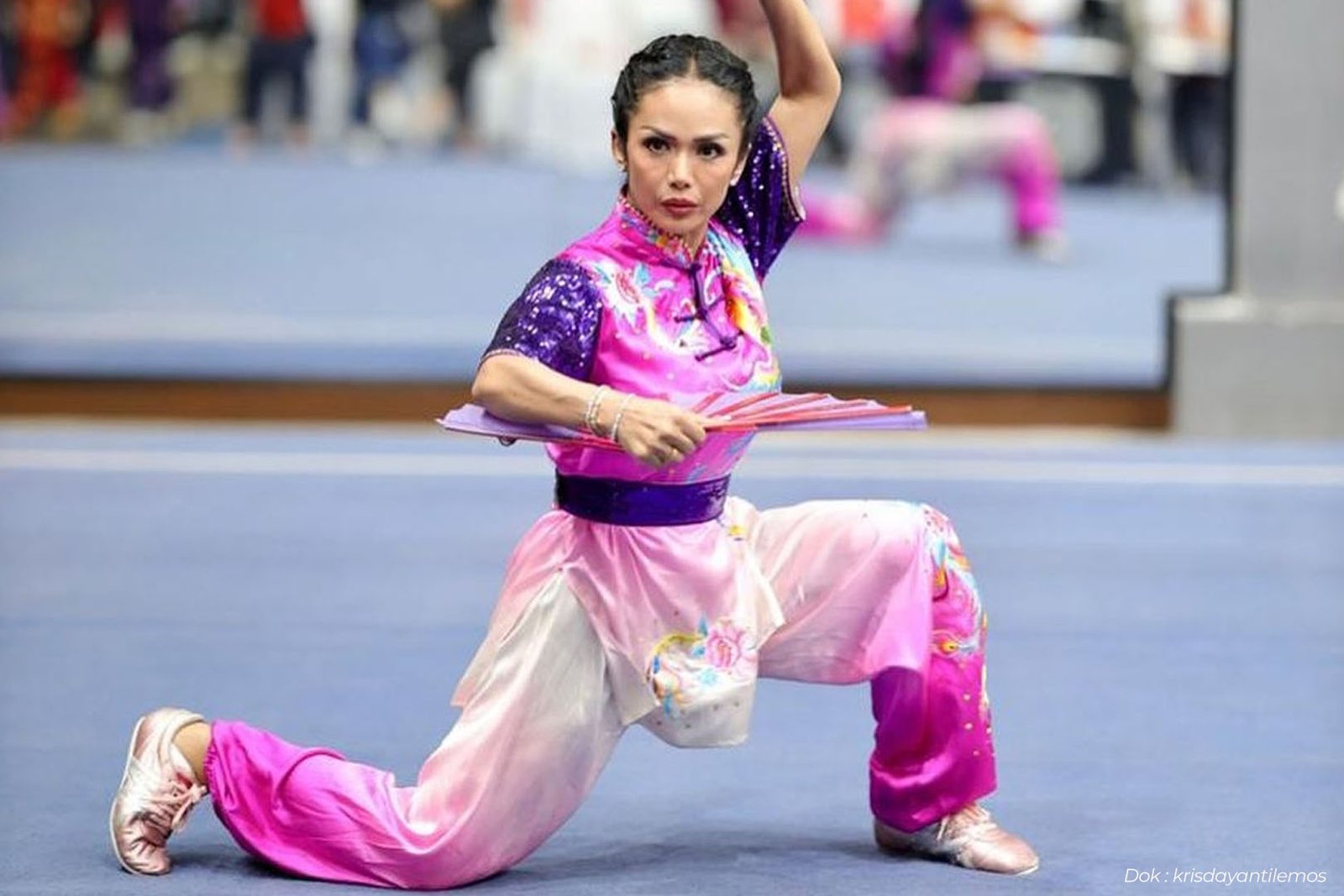 Krisdayanti, Sekarang Jadi Atlet Wushu Kelas Dunia!