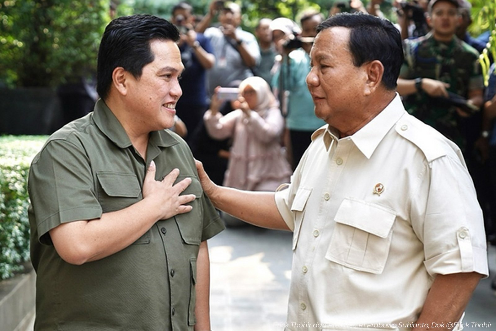 Prabowo Bilang, Harus Coba Lagi Usai Erick Thohir Minta Maaf Gagal ke Piala Dunia 2026