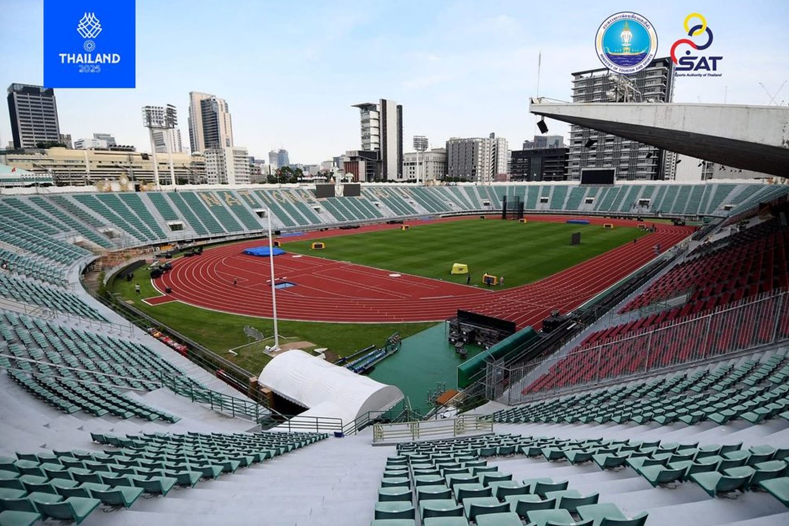 SEA Games 2025 Stadion Suphachalasai Kembali Jadi Arena Atletik