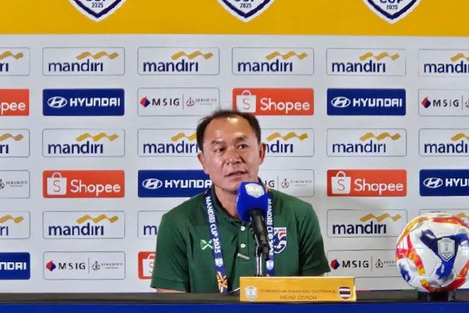 Thailand Coach Reveals Top Contenders for 2025 SEA Games Gold Medal