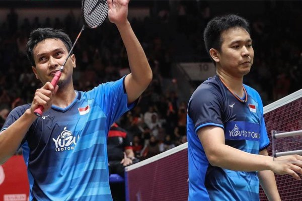 Ahsan Hendra Cuma Butuh 22 Menit di India Open 2022 - iMSPORT.TV