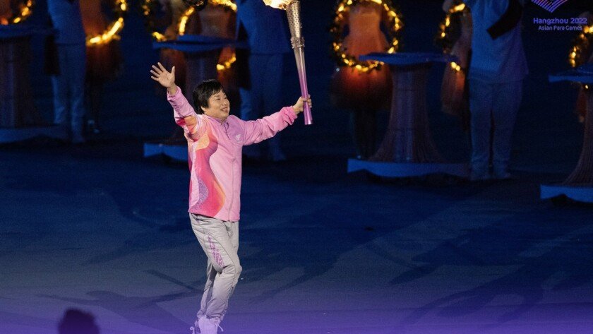Api Kaldron Dinyalakan, Asian Para Games Hangzhou 2022 Resmi Dibuka - iMSPORT.TV