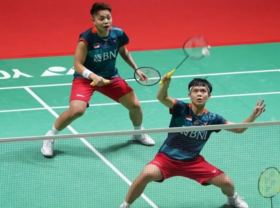Apriyani/Fadia di Indonesia Open 2023 Photo by: PBSI