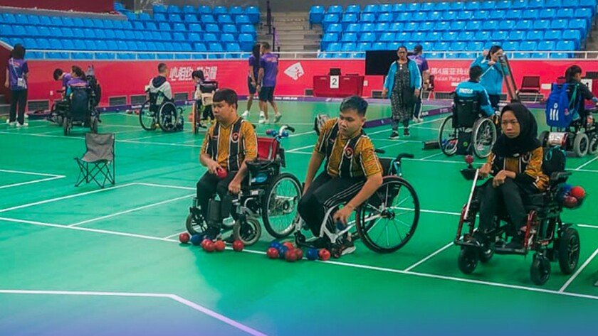 Atlet Boccia Tampil Bagus di Laga Pembuka Asian Para Games 2022 - iMPSORT.TV