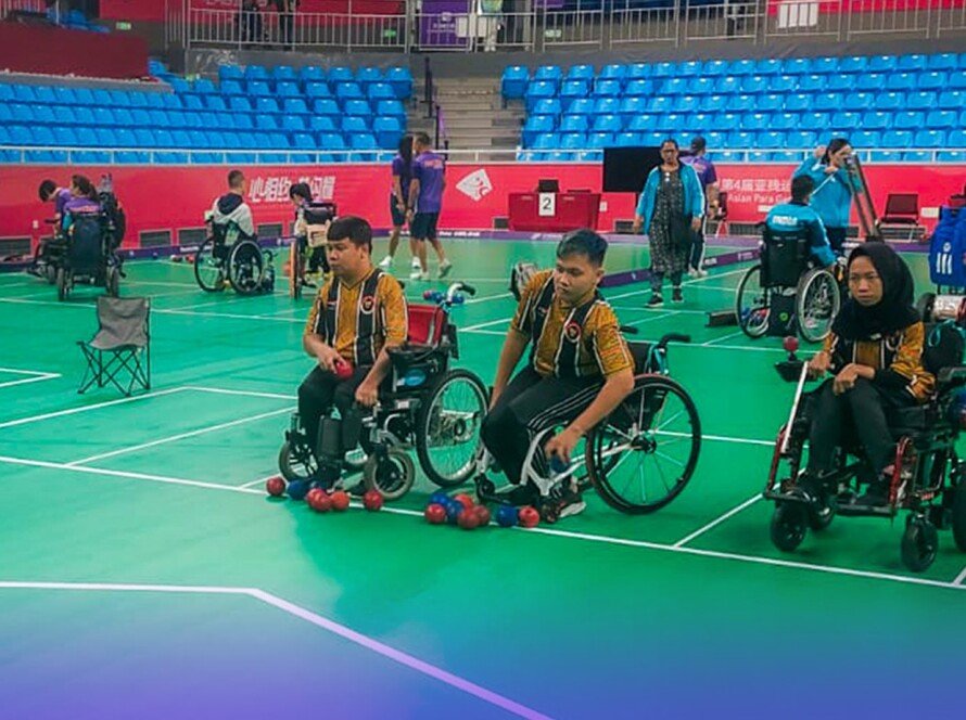 Atlet Boccia Tampil Bagus di Laga Pembuka Asian Para Games 2022 - iMPSORT.TV