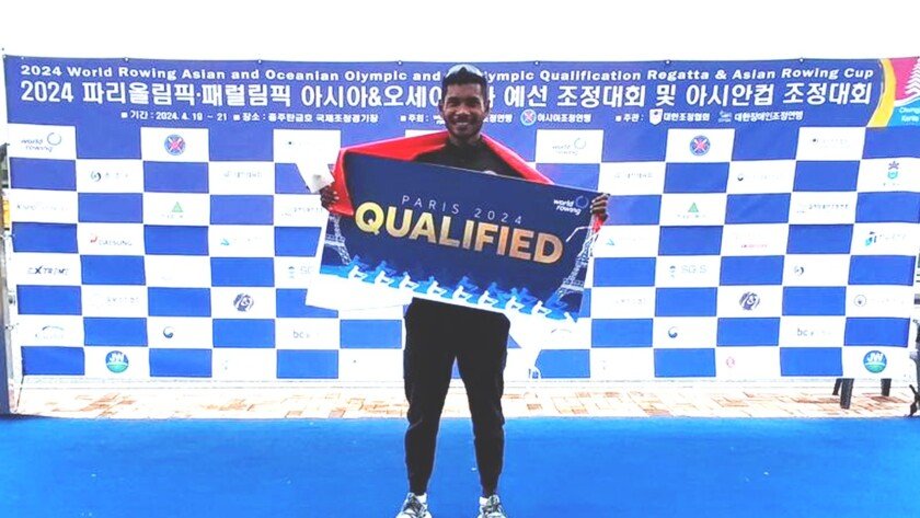 Atlet Rowing Indonesia La Memo Lolos ke Olimpiade Paris 2024 - iMSPORT.TV
