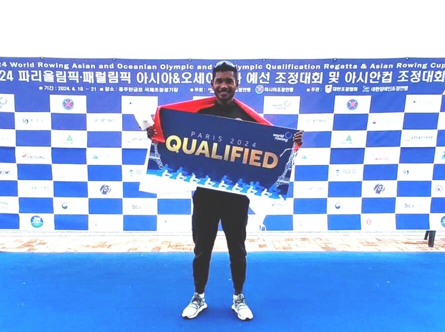 Atlet Rowing Indonesia La Memo Lolos ke Olimpiade Paris 2024 - iMSPORT.TV