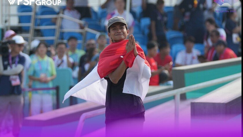 Atlet Skateboard Sanggoe Darma Raih Medali Perak Asian Games 2023 - iMSPORT.TV