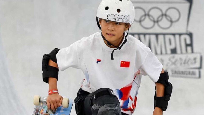 Atlet termuda Zheng Haohao di Olimpiade Paris 2024 - iMSPORT.TV