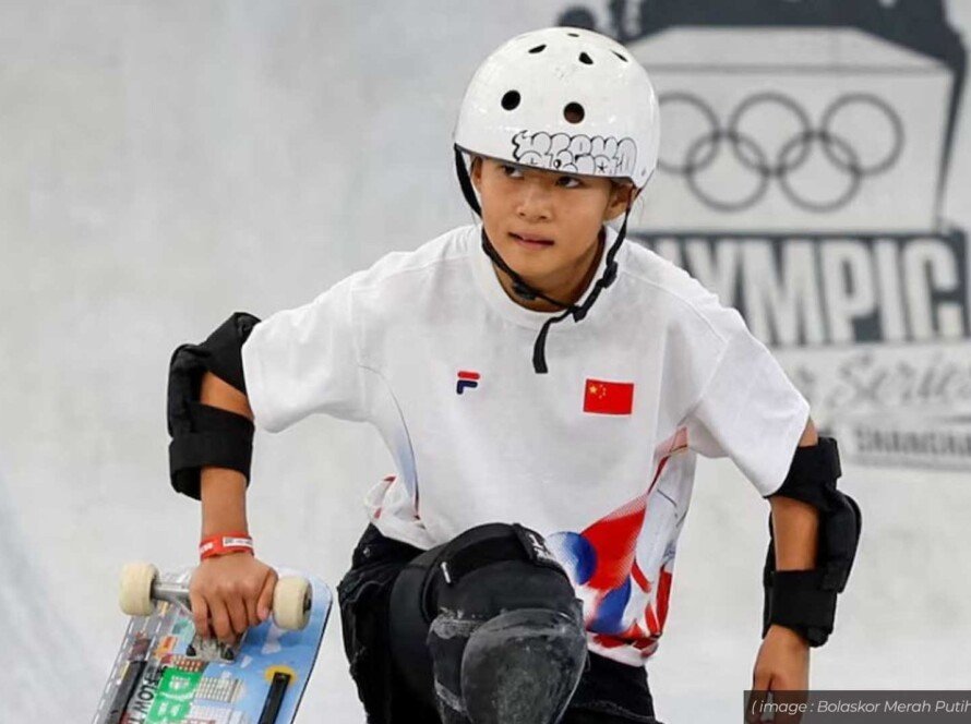Atlet termuda Zheng Haohao di Olimpiade Paris 2024 - iMSPORT.TV