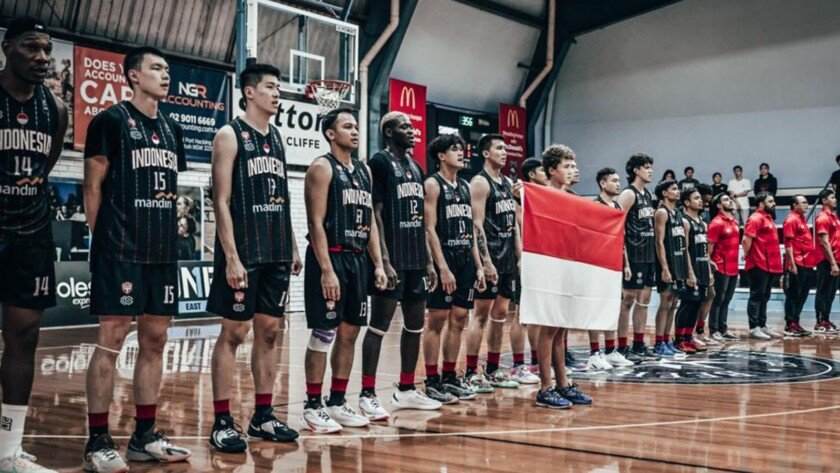 Timnas Basket Indonesia saat training camp di Australia photo by: PERBASI