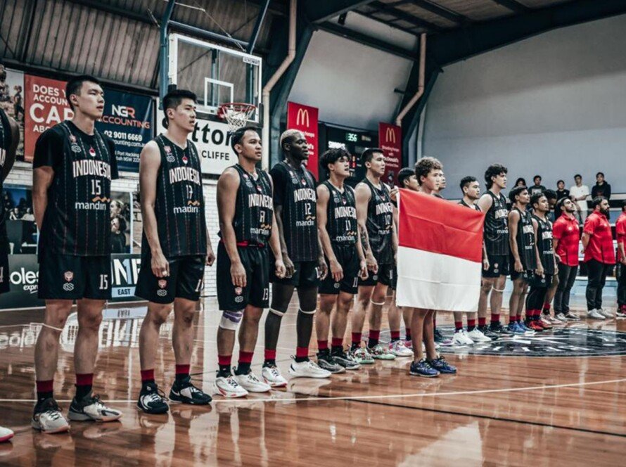 Timnas Basket Indonesia saat training camp di Australia photo by: PERBASI