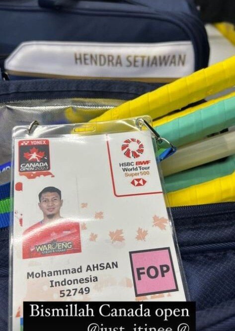 Canada Open 2023 Ahsan Hendra Jadi Tulang Punggung Indonesia - iMSPORT.TV