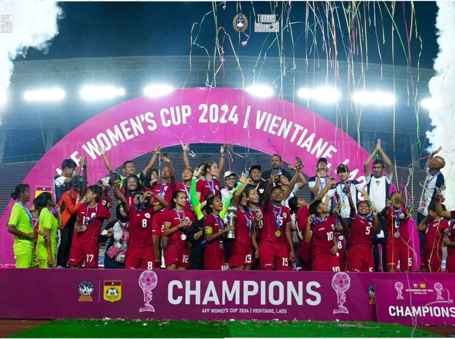 Catatan Rekor Timnas Putri Indonesia usai Juara Piala AFF Wanita 2024 - iMSPORT.TV
