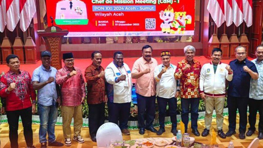 CdM Meeting I PON XXI wilayah Aceh Resmi Ditutup Waketum I KONI Pusat - iMSPORT.TV