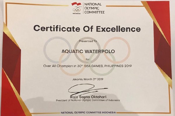 Certificate Of Excellence PB PRSI Polo Air - iMSPORT