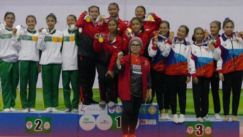 DKI Jakarta Juara Umum Kejurnas Gymnastics - iMSPORT.TV