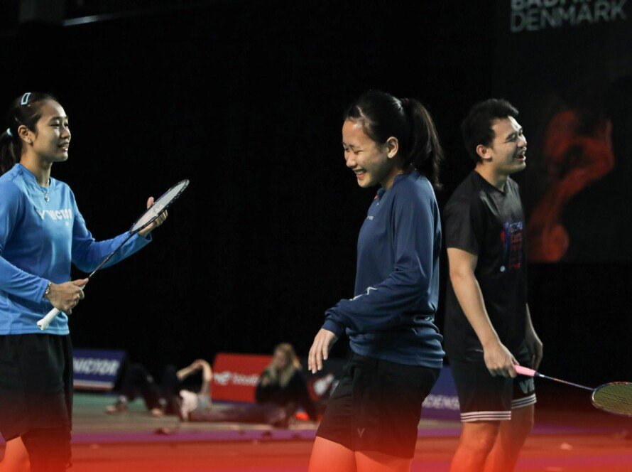 Denmark Open 2023 Tiba di Odense Tim Bulu Tangkis Indonesia Langsung Berlatih - iMSPORT.TV