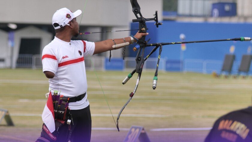 Dikelilingi Bukit, Atlet Para-Panahan Hadapi Tantangan Angin di Venue - iMSPORT.TV