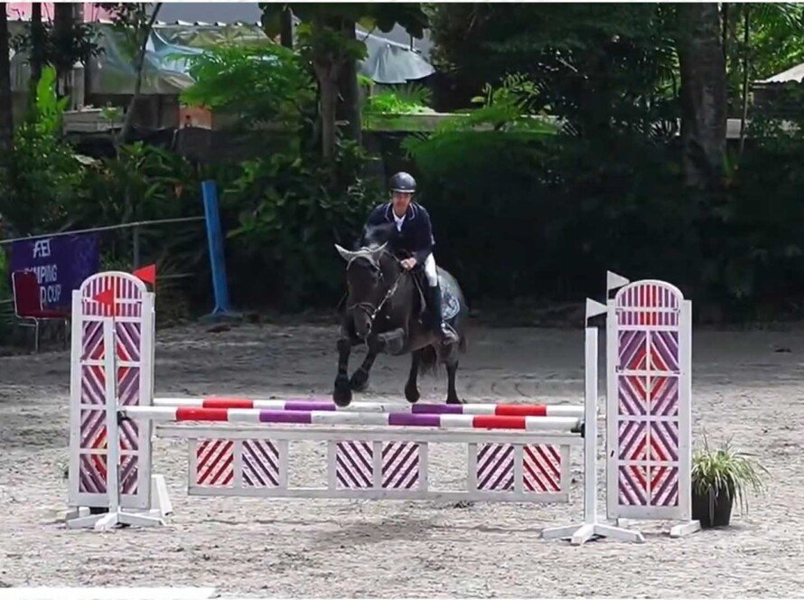 Erwin Yoga Juara FEI Jumping World Cup Sea League 2024 Seri II - iMSPORT.tV