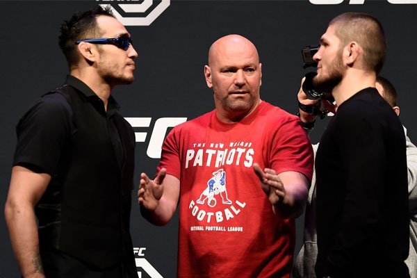 Ferguson Yakin Kalahkan Khabib Nurmagomedov di Brooklyn - imsport.tv