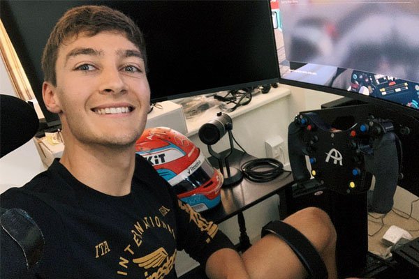 George Russell Tunjukan Tajinya di Formula 1 Virtual - iMSPORT