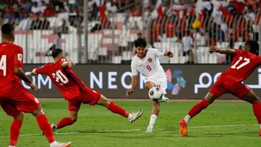 Imbang! Ini Kronologi Wasit Bahrain Lawan Indonesia