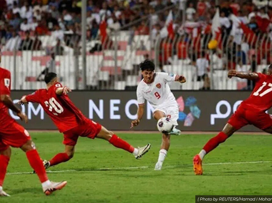 Imbang! Ini Kronologi Wasit Bahrain Lawan Indonesia