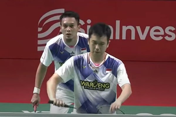 Indonesia Open 2021 Ahsan Cedera Hendra Bongkar Penyebab Kekalahan p- iMSPORT.TV