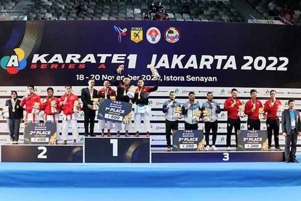 Indonesia Sabet 11 Medali di Kejuaraan Karate 1 WKF Series A Jakarta 2022 - iMSPORT.TV