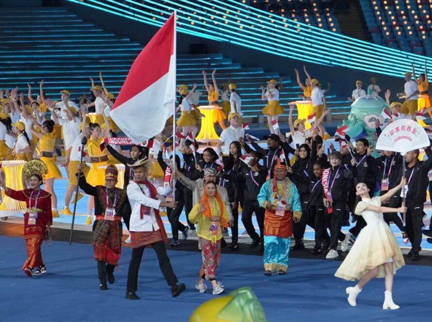 Keren! Bhineka Tunggal Ika Hiasi Opening Ceremony Asian Games 2022 Hangzhou - iMSPORT.TV