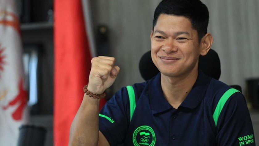 Ketum NOC Indonesia Jadi Saksi Sejarah Timnas Indonesia Menang Atas Australia di Piala AFC U-23 2024 - iMSPORT.TV