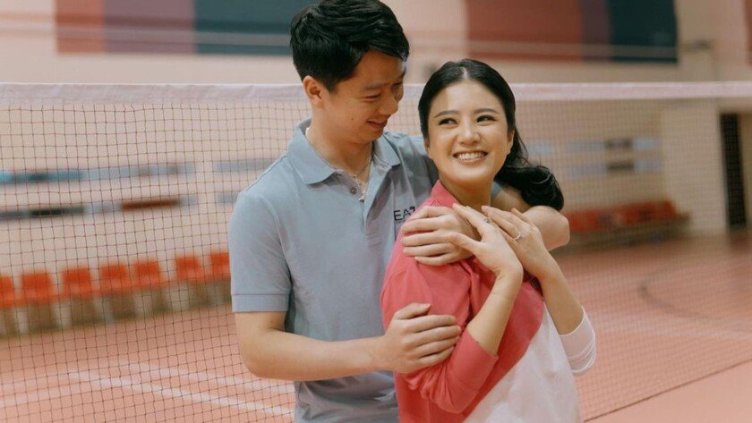 Foto prewedding Kevin Sanjaya dan Valencia Tanoesoedibjo. Photo by: IG Kevin Sanjaya