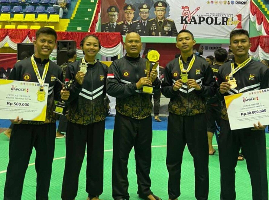Kontingen Polda Bali Sabet 4 Medali di Kejurnas Pencak Silat Cup 1 2023 - iMSPORT.TV