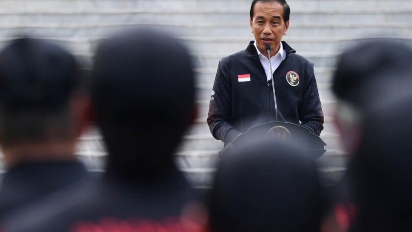 Lepas Kontingen Indonesia ke Asian Games Hangzhou, Presiden Targetkan 10 Besar - iMSPORT.TV