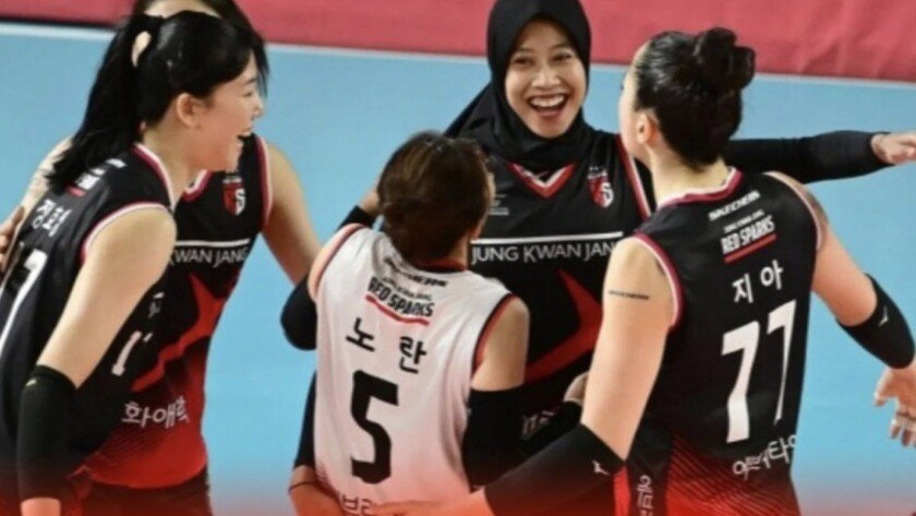 Megawati Bintang Voli Indonesia Gendong Red Sparks di Korea Selatan - iMSPORT.TV