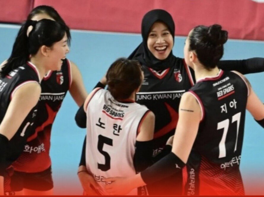 Megawati Bintang Voli Indonesia Gendong Red Sparks di Korea Selatan - iMSPORT.TV