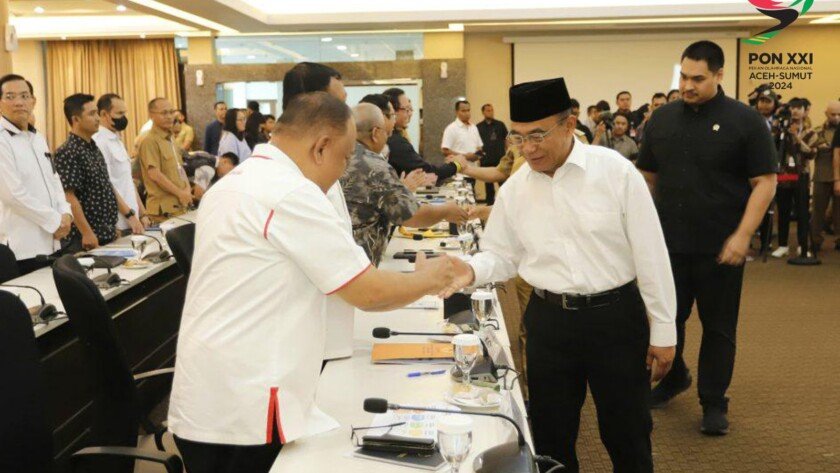 Menko PMK Pimpin Rapat Tingkat Menteri tentang PON XXI Aceh-Sumut 2024 - iMSPORT.TV