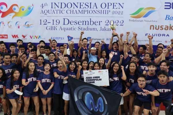 Millenium Aquatic Juara Umum Cabor Renang 4th IOAC 2022 - iMSPORT.TV