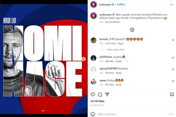 Ondrej Kudela Perkuat Timnas Ceko untuk UEFA Nations League 2022 - iMSPORT.TV