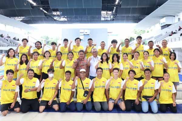 PB PRSI Lepas Kontingen Indonesia Ke 44th SEA Age Group Swimming Championship 2022 - iMSPORT.TV