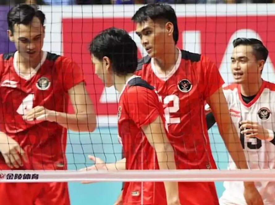 PBVSI Rilis 14 Atlet Timnas Bola Voli Putra Indonesia di AVC Challenge Cup 2023 - iMSPORT.TV