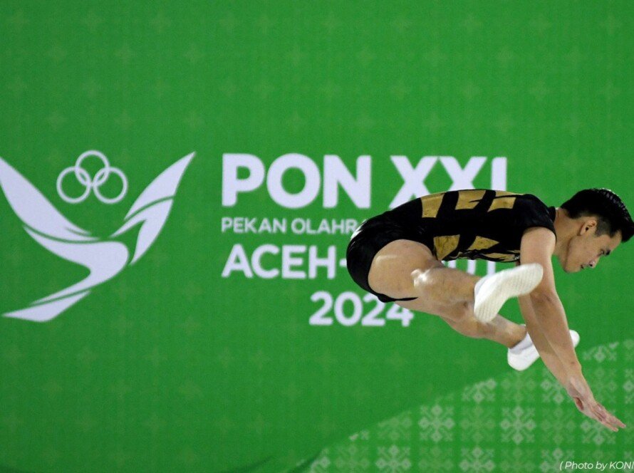 PON 2024 Aceh Sumut Raja Dwi Tambah Emas Jawa Timur, Lewat Senam Aerobik - iMSPORT.TV