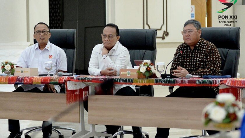 PON XXI Aceh-Sumut Media Center Jadi Langkah Awal Bersatu Berprestasi - iMSPORT.TV