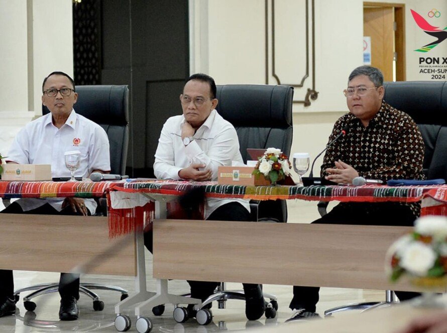 PON XXI Aceh-Sumut Media Center Jadi Langkah Awal Bersatu Berprestasi - iMSPORT.TV