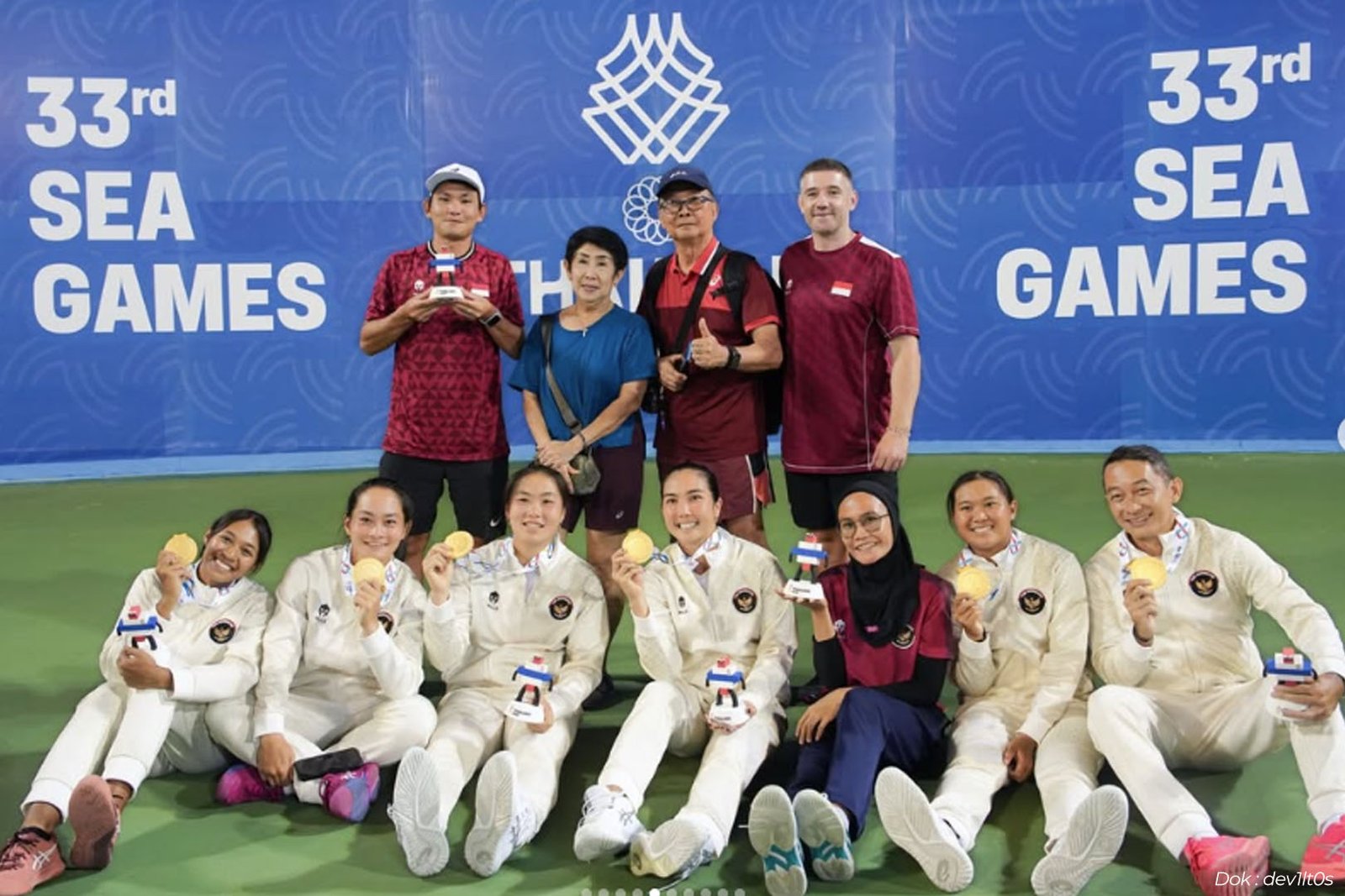 Pelti kucurkan bonus Rp700 juta untuk timnas tenis SEA Games 2025