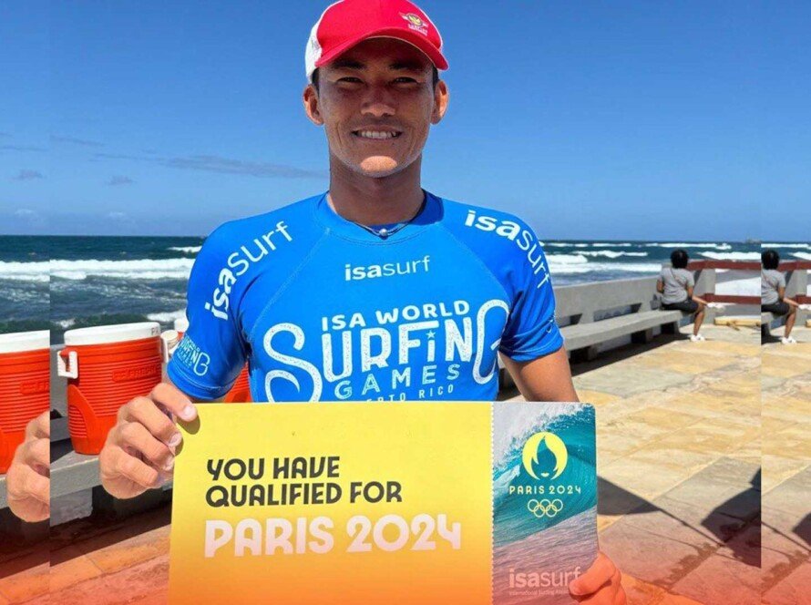 Peselancar Indonesia Rio Waida Lolos ke Olimpiade Paris 2024 - iMSPORT.TV