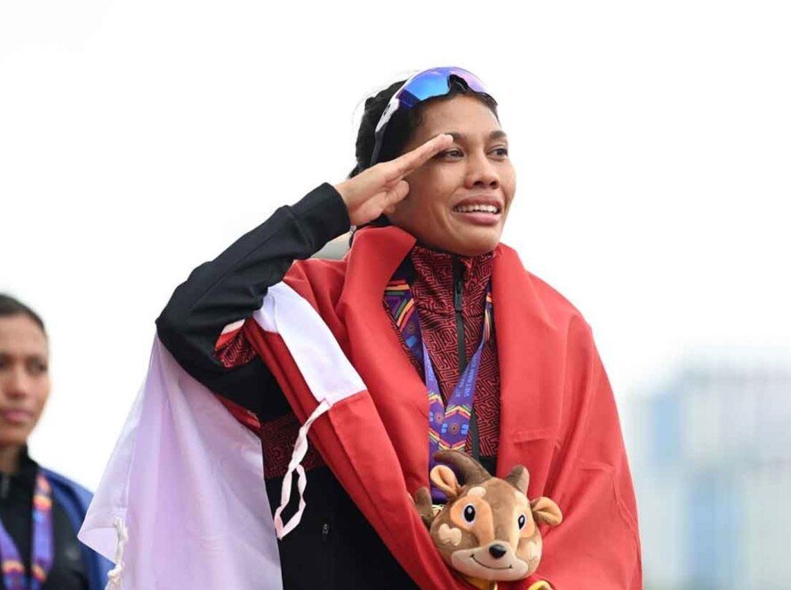 Profil Odekta Elvina Naibaho Bintang Muda Marathon asal Soban - iMSPORT.TV