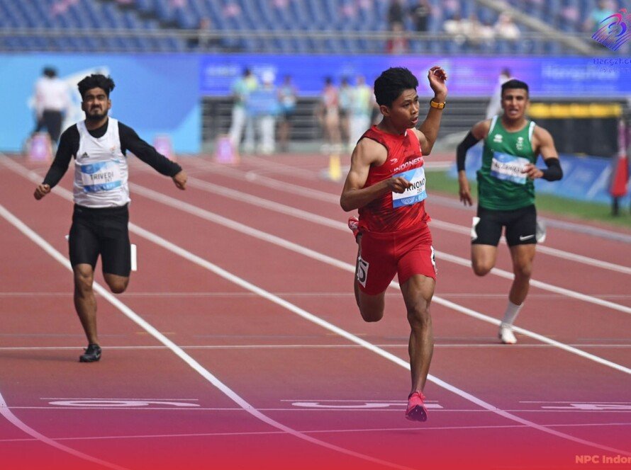 Saptoyogo Purnomo Ukir Treble Emas Asian Para Games China - iMSPORT.TV