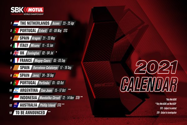 Sirkuit Mandalika Masuk di Kalender World Superbike Championship 2021 - iMSPORT